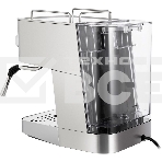 Кофеварка рожковая Maunfeld MF-721S PRO нержавеющая сталь, исп. кофе - молотый/чалды, 1.5 л, 1140 Вт, 15 Бар., фото14