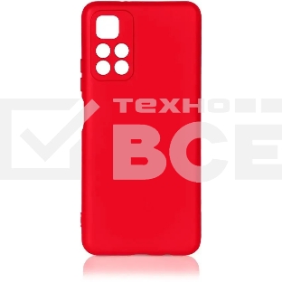 Чехол (клип-кейс) DF poOriginal-05 для Xiaomi Poco M4 Pro 5G красный