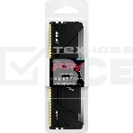 Оперативная память Kingston Fury Beast, DDR4, 8GB (1x8GB), 3200MHz, CL16, с радиатором, RGB, чёрный, фото3