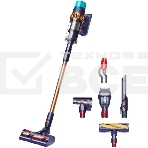 Пылесос вертикальный Dyson SV23 GEN5 DT ABS (447002-01) желтый/синий, питание от аккумулятора, 262 Вт, уборка сухая, пылесборник 0.77 л, работа от АКБ max 70 мин., фото2