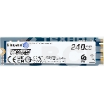 Накопитель SSD Kingston DC2000B, 240GB, PCIe 4.0 x4, M.2 2280, R/W 4500/400, фото 1