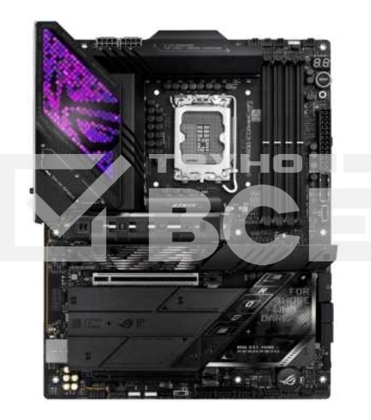 Материнская плата ASUS ROG STRIX Z890-E GAMING WIFI, LGA 1851, Intel Z890, 4xDDR5, 4xSATA, 7xM.2, 1xPCIe 5.0 x16, 1xPCIe 4.0 x16, 1xHDMI, 1xDP, 2xUSB-C Thunderbolt 4, 7xUSB-A 3.2 Gen 2, 3xUSB-A 3.2 Gen 1, 2xUSB-C 3.2 Gen 2x2, 1x 5Gb LAN, 2x3.5 мм, 7.1, AT