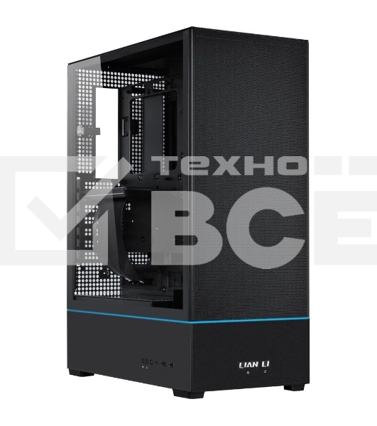 Корпус MidiTower Lian Li SUP 01 Black RGB (ATX, без БП, ARGB, 2xUSB3.2 Type-A + USB3.2 Type-C) (G99.SUP01X.00)