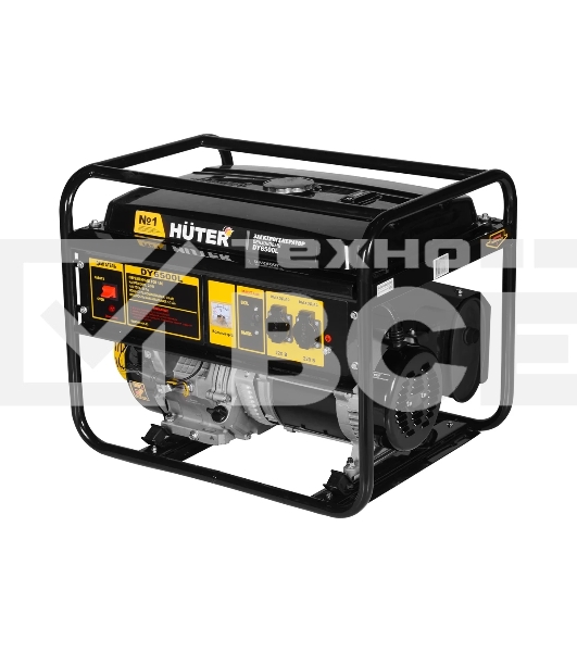 Электрогенератор бензиновый Huter DY6500L, 5.5 кВт, 71 дБ, 74.5 кг