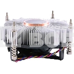 Кулер для процессора ADVANTECH 1960053207N001 серебристый, 120 мм, алюминий/медь, 4400 об/мин, 3 pin, 65 Вт, 46 мм, фото 1