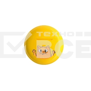 Гарнитура TWS ViBE ВТ 0100 желтый «Cat»