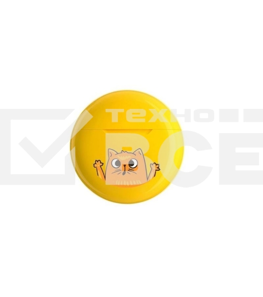 Гарнитура TWS ViBE ВТ 0100 желтый «Cat»