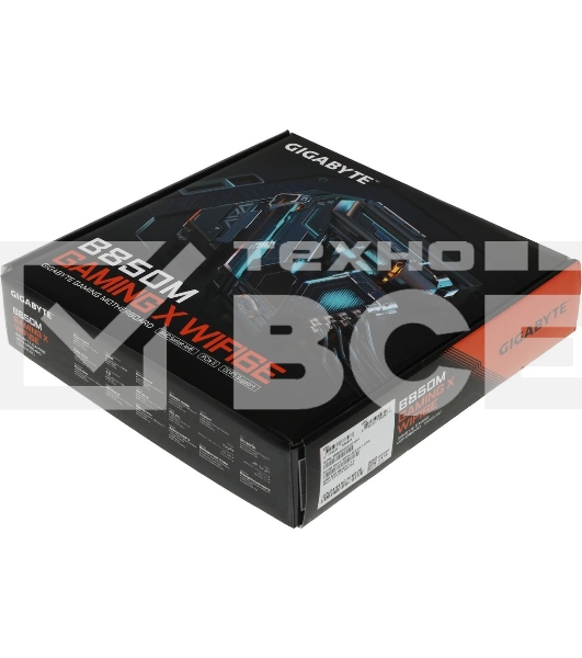 Материнская плата Gigabyte B850M GAMING X WIFI6E, Socket AM5, AMD B850, 4xDDR5, 4xSATA, 2xM.2, 1xPCI-E 5.0 x16, 1xPCI-E 3.0 x4, 1xHDMI, 2xDP, 1x 2.5Gb LAN, 1xUSB-C 3.2 Gen 2, 1xUSB-A 3.2 Gen 2, 2xUSB-A 3.2 Gen 1, 4xUSB-A 2.0, 3x3.5 мм, 7.1, Micro-ATX