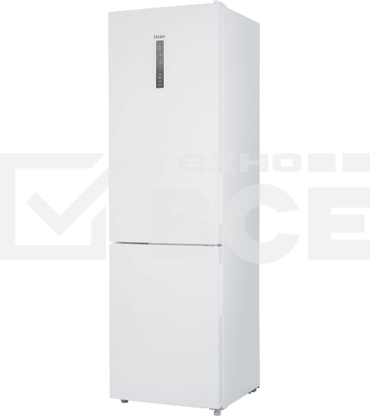 Холодильник Haier CEF537AWD белый двухкамерный 263/105 л морозилка снизу, No Frost