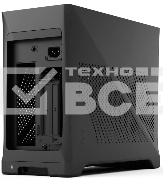 Компьютерный корпус без блока питания Fractal Design Era 2, Mini-Tower, 2x120мм, 2xUSB-A 3.0 + 1xUSB 3.2 Type-C, SFX PSU Support, mITX Charcoal Gray