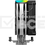 Устройство охлаждения(кулер) Deepcool AK400 Digital SE Soc-AM5/AM4/1200/1700/1851 черный 4-pin 19-28dB Al+Cu LCD 220W 812gr Ret (R-AK400-BKADMN-GJD), фото4