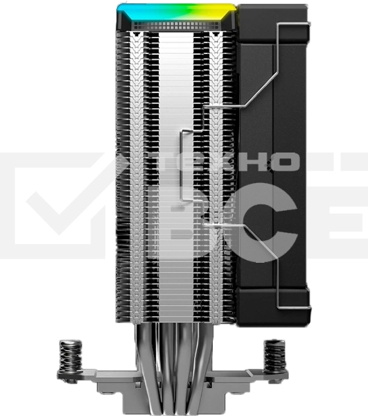 Устройство охлаждения(кулер) Deepcool AK400 Digital SE Soc-AM5/AM4/1200/1700/1851 черный 4-pin 19-28dB Al+Cu LCD 220W 812gr Ret (R-AK400-BKADMN-GJD)