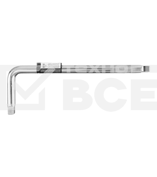 Вороток Г-образный Denzel 450x150 мм, квадрат 3/4