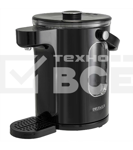 Чайник-термос DЕLTA LUX DE-1701 черный