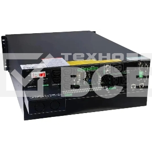 Источник бесперебойного питания SRTSE 2 поколения 6000 ВА/Вт, 4U,5 C13+3 C19,USB,RS-232,RS485,COM,сухие контакт,прлл резерв