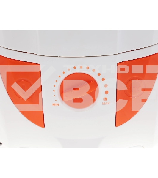 Пылесос Centek CT-2503 белый/оранжевый, 400/2000 Вт, уборка сухая, пылесборник мешок 2.5 л