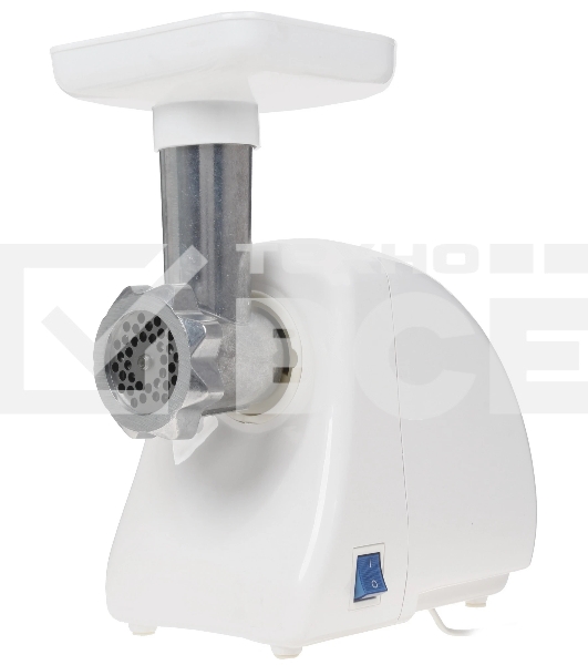 Мясорубка электрическая Ротор Экстра-М ЭМШ 35/250-2 белый, 1500 Вт, 0.6 кг/мин, насадки - 2