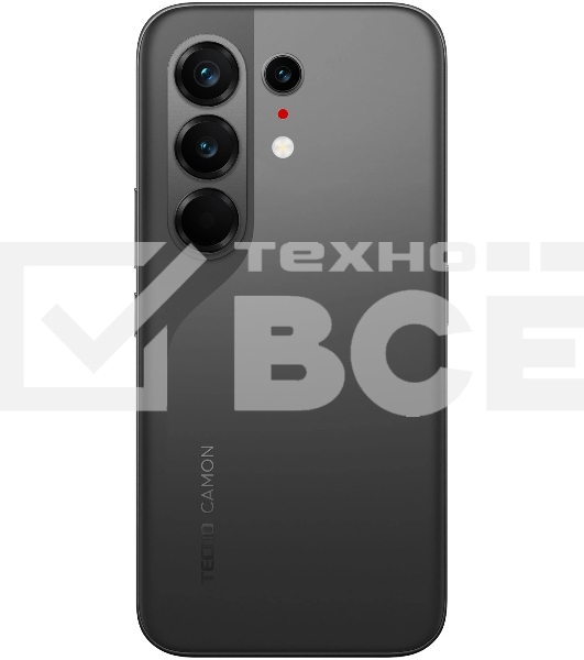 Смартфон Tecno Camon 50 Ultra 5G 256Gb 12Gb черный моноблок 3G 4G 2Sim 6.78' 1208x2644 Android 16 50Mpix 802.11 a/b/g/n/ac/ax NFC GPS GSM900/1800 GSM1900 Protect FM