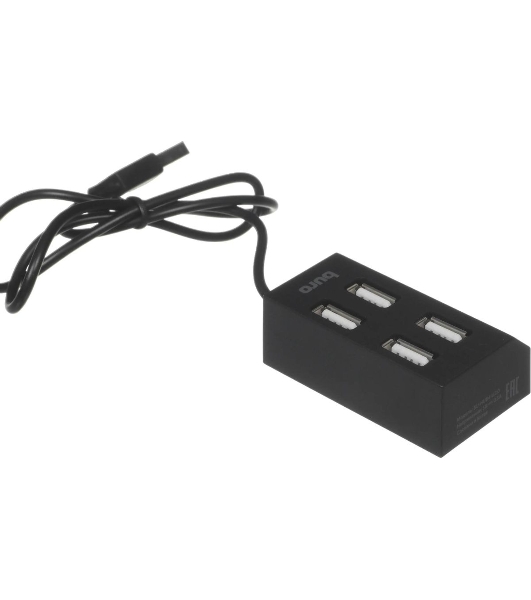 USB-концентратор Buro BU-HUB4-U2.0, USB 2.0, USB 4 порта, USB