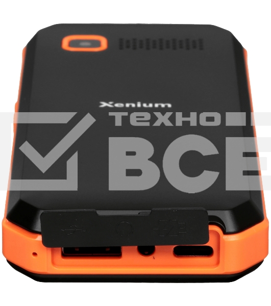 Мобильный телефон Xenium X300 черный/оранжевый