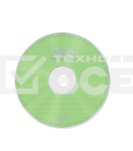 Диск DVD-RW Mirex 4.7 Gb, 4x, Cake Box (10), (10/300)