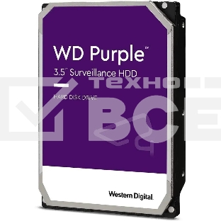 Жесткий диск Western Digital 4TB 5400rpm Purple (WD43PURZ) {Serial ATA III, 256Mb, 3.5