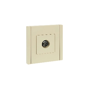 Розетка TV оконечная IEK FORTE&PIANO FP428 ваниль