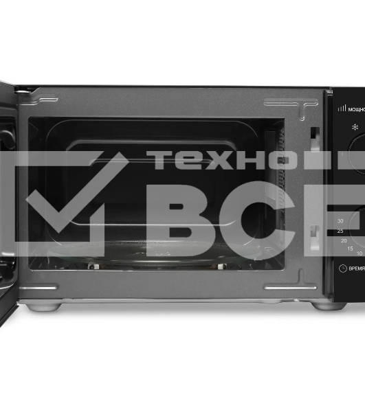 Микроволновая печь Starwind SMW4520 черный, 20 л, 700 Вт, пеключатели - поворотный механизм