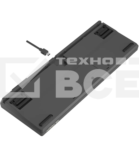 Клавиатура A4Tech Bloody WS87 беспроводная USB, Bluetooth/Радиоканал серый/красный
