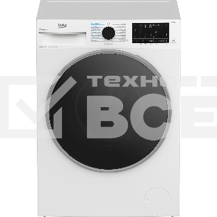 Стирально-сушильная машина Beko B3DFR57H23W белый, загрузка фронтальная 7,5 кг, 1200 об/мин., класс: В