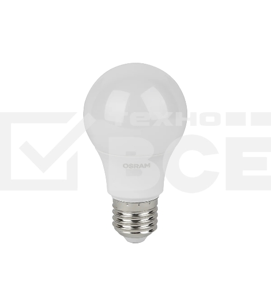 Лампа светодиодная OSRAM 4058075577893 LED Value LVCLA60 7SW/830 грушевидная матовая E27 230В 10х1 RU