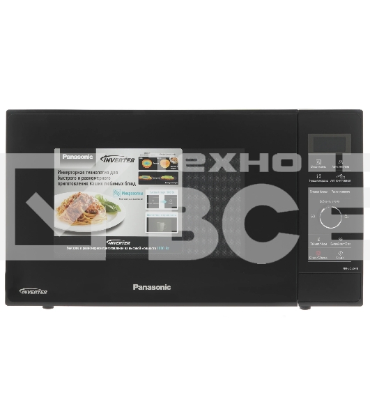 Микроволновая печь Panasonic NN-SD36HBZPE черный, 23 л, 1000 Вт, переключатели - поворотный механизм/сенсор