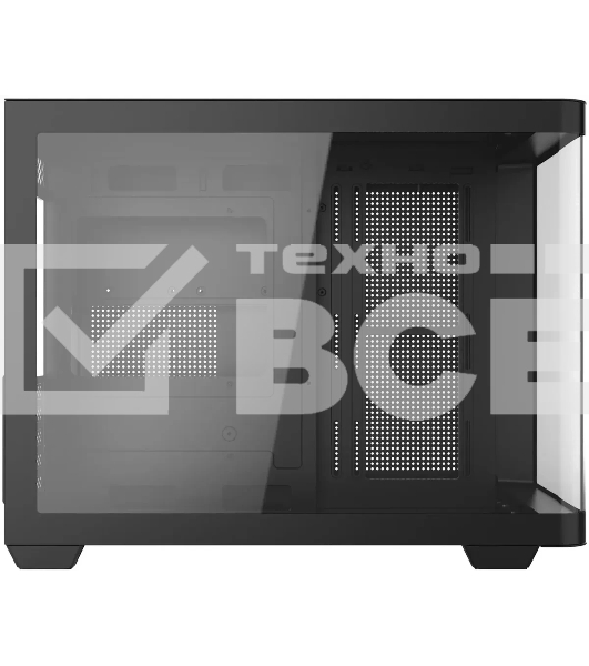 Компьютерный корпус Bloody BD-CC112 черный без БП mATX 9x120мм 2xUSB 3.0 audio bott PSU