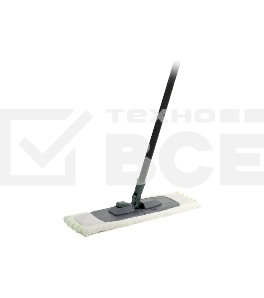 Швабра HAPPY PANDA HP-M02 120 см, с насадкой микрофибра