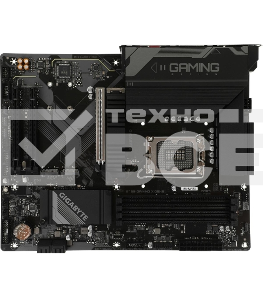 Материнская плата Gigabyte B760 GAMING X GEN5, LGA1700, Intel B760, 4xDDR5, 4xSATA, 3xM.2, 1xPCIe 5.0 x16, 2xPCIe 3.0 x1, 1xHDMI, 1xDP, 1x2.5Gb LAN, 1xUSB-C 5Gbps, 1xUSB-A 10Gbps, 1xUSB-A 5Gbps, 5xUSB-A 2.0, 6x3.5 мм, 7.1, ATX