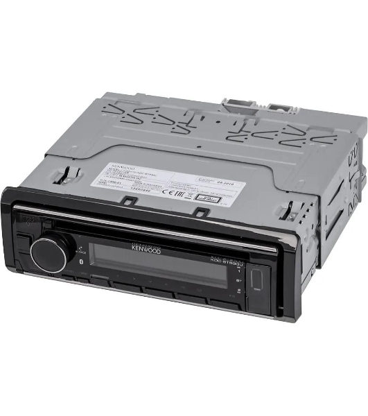 Автомагнитола Kenwood KDC-BT530U, 1 DIN, CD, Bluetooth, USB Type-A, AUX, съёмная панель