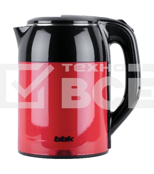 Чайник электрический BBK EK1709P черный/красный