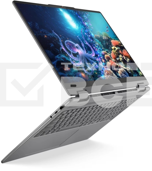 Ноутбук Lenovo Yoga 7 16ILL10 Core Ultra 7 256V 16Gb SSD1Tb Intel Arc 140V 16' OLED Touch 2.8K (2880x1800) без ОС grey WiFi BT Cam (83JT0028RK)