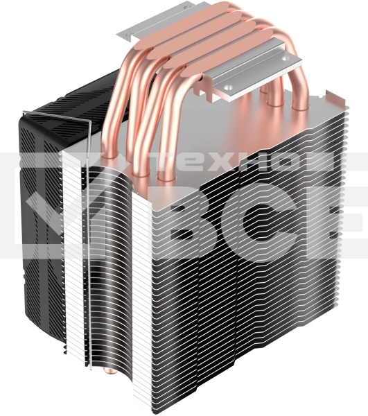 Кулер для процессора Digma D-CPC150-PWM1 Soc-AM5/AM4/1200/1700/1851 4-pin Al+Cu 150W Ret