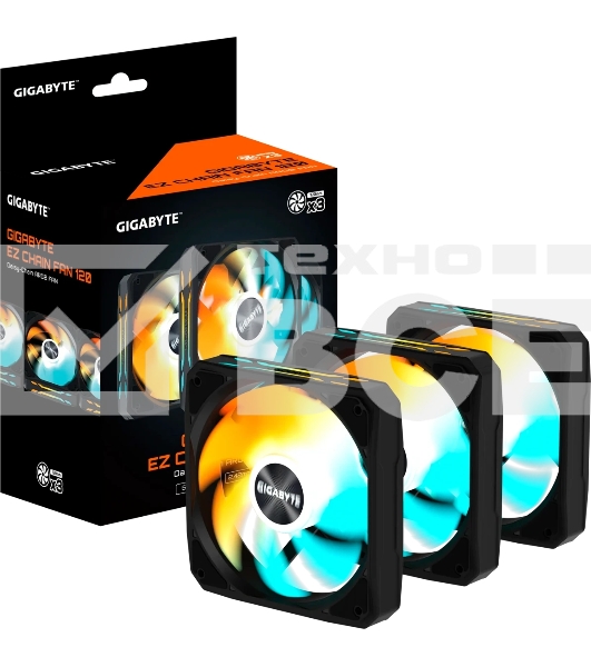 Комплект вентиляторов Gigabyte GP-GbT EZFAN1203
