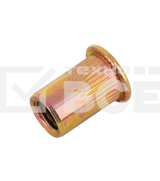 Заклепки резьбовые Denzel стальные, оцинкованные, М8, пластиковый кейс, 40 шт.