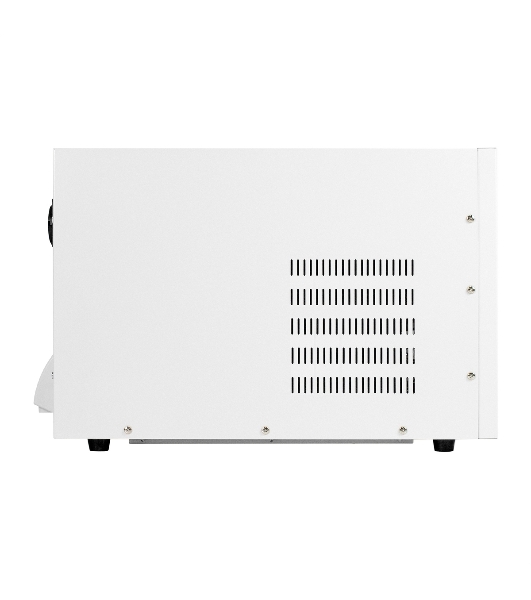 Стабилизатор напряжения ExeGate Expert Turbo AST-15000 (15000ВА, вход 80-260В, цветной дисплей, выход 220В±8%, КПД 98%, 5 уровней защиты, задержка, усиленный метал. корпус, клем.колодка, RTL)