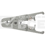 Инструмент обжимной Hyperline WRline WR-501B Стрипер для зачистки и обрезки витой пары (UTP/STP) и телефонного кабеля 3,2-9 мм, с возможностью регулировки, фото2
