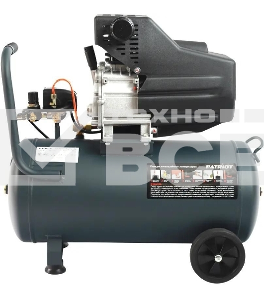 Компрессор Patriot поршневой масляный Professional 50-340, 340 л/мин, 8 бар, 2000 Вт, 50 л, быстросъемный 1/4