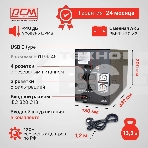 Источник бесперебойного питания Powercom Imperial IMP-1025AP 615Вт 1025ВА черный, фото8