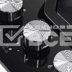 Газовая варочная панель Maunfeld EGHG.64.23CB/G, 4 конфорки, закаленное стекло, черный, фото9