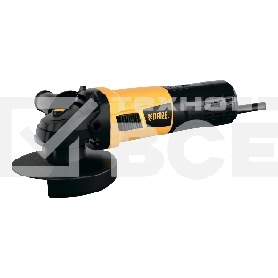 Машина шлифовальная угловая Denzel AGD125-1000, 1000 Вт, 125 мм, 3000-10000 об/мин