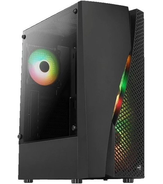 Компьютерный корпус Aerocool/Formula Wave-G-BK-v2 черный без БП mATX 3x120mm 1xUSB2.0 2xUSB3.0 audio