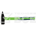 Молоток слесарный Сибртех 1000 г, фибергласовая обрезиненная рукоятка, фото3