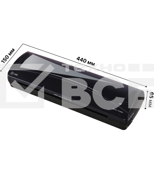 Ламинатор Cactus CS-LAB-M5 черный A3 (80-125мкм) 25 см/мин (2 вал.) хол. лам. лам. фото